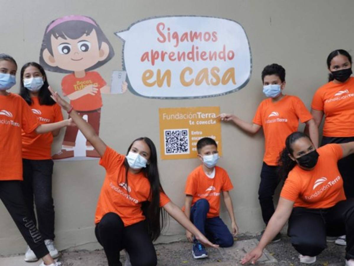 Fundación Terra inaugura espacios de conectividad en Parques Convive Mejor de Tegucigalpa