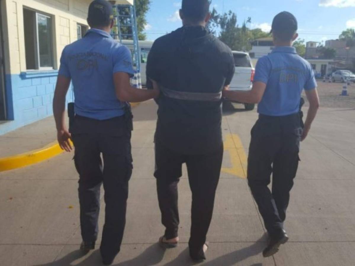 Capturan norteamericano buscado por la ley en el municipio de Siguatepeque