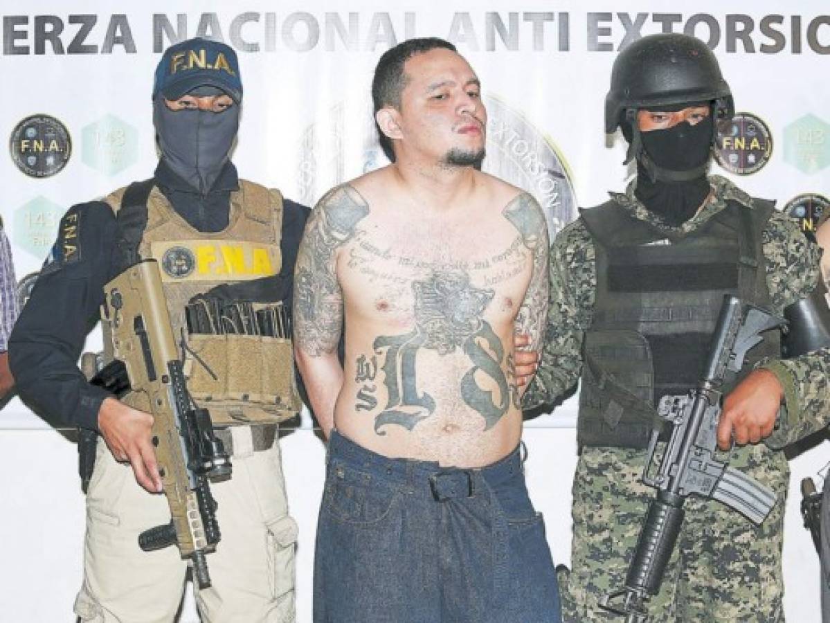 Una decena de delitos combatirá la Fuerza Nacional Antimaras en Honduras