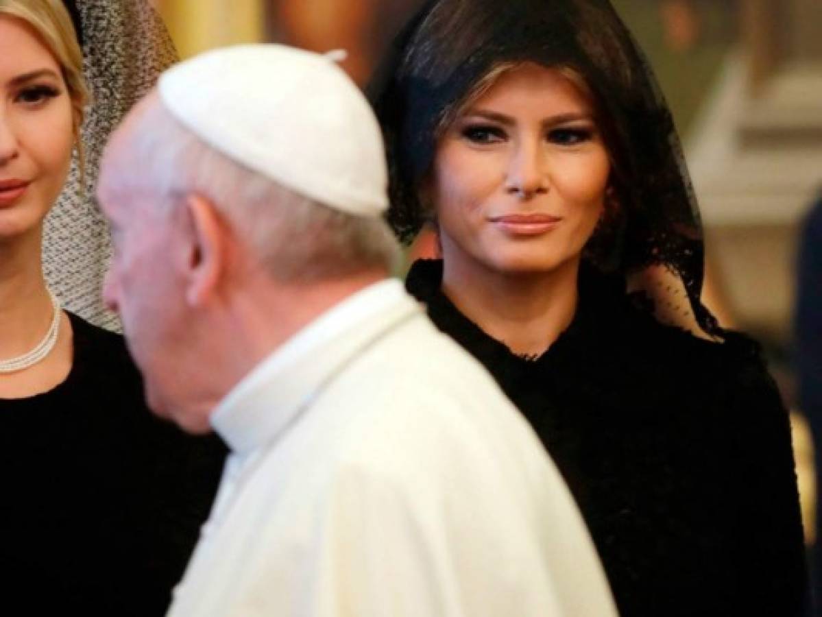 La pregunta del Papa Francisco que confundió a Melania Trump