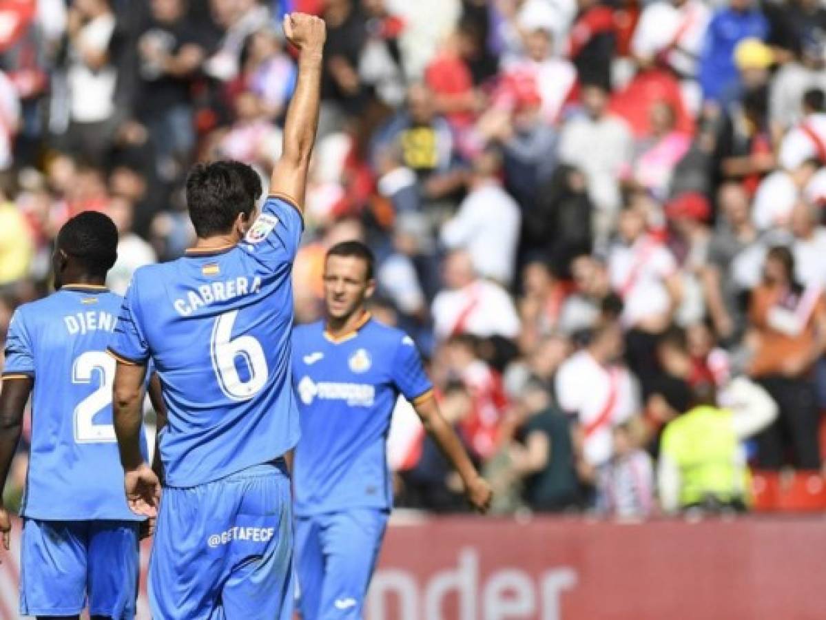 Getafe gana 2-1 al Rayo y se coloca en puestos de Champions 