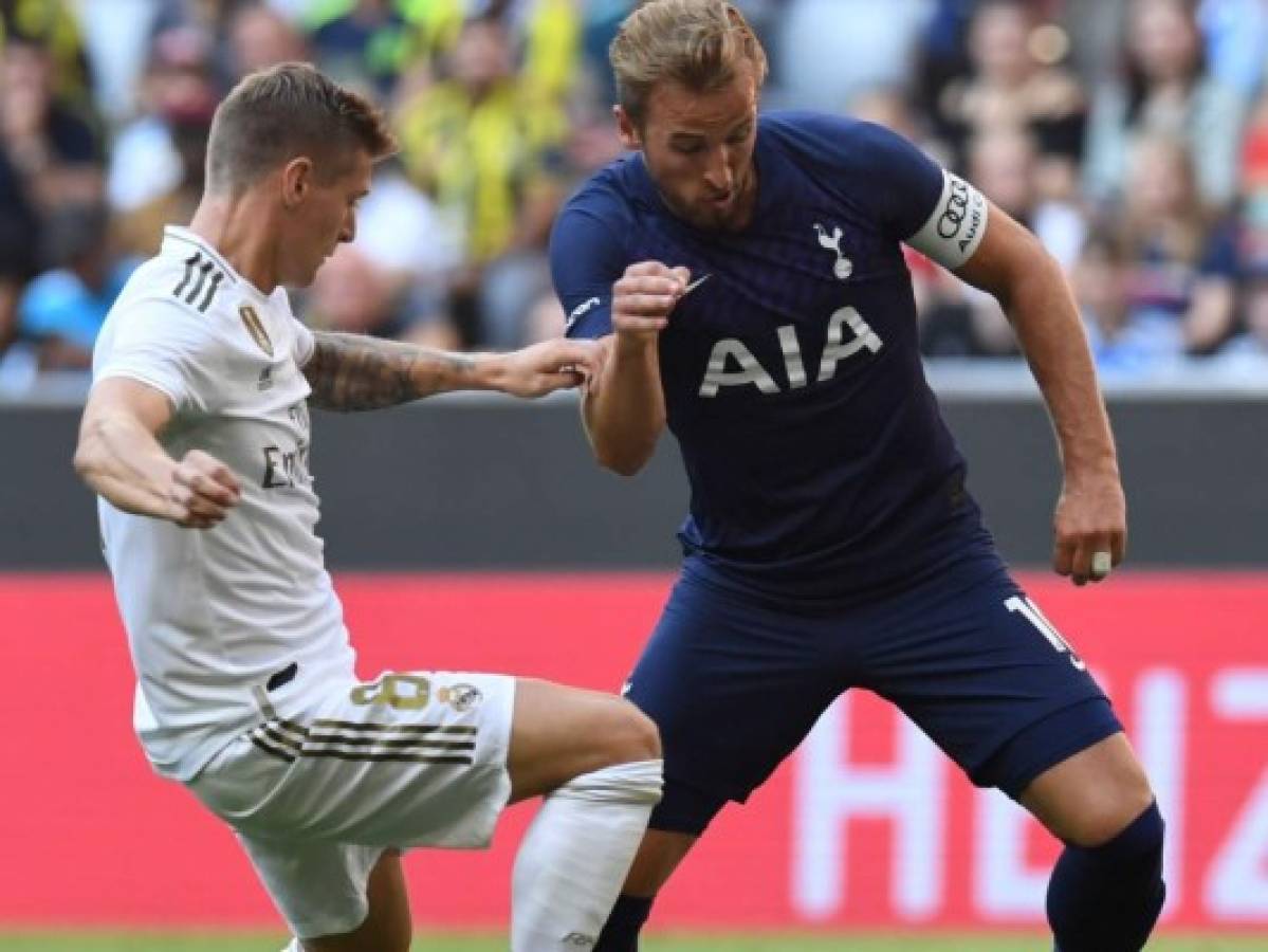 Real Madrid perdió 0-1 ante Tottenham en semifinales de la Audi Cup