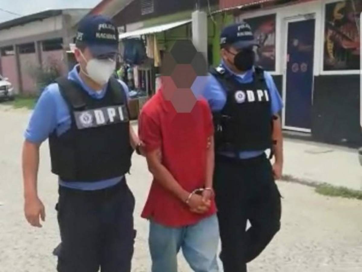 Con droga y un arma cae supuesto miembro de la MS-13 en Santa Bárbara