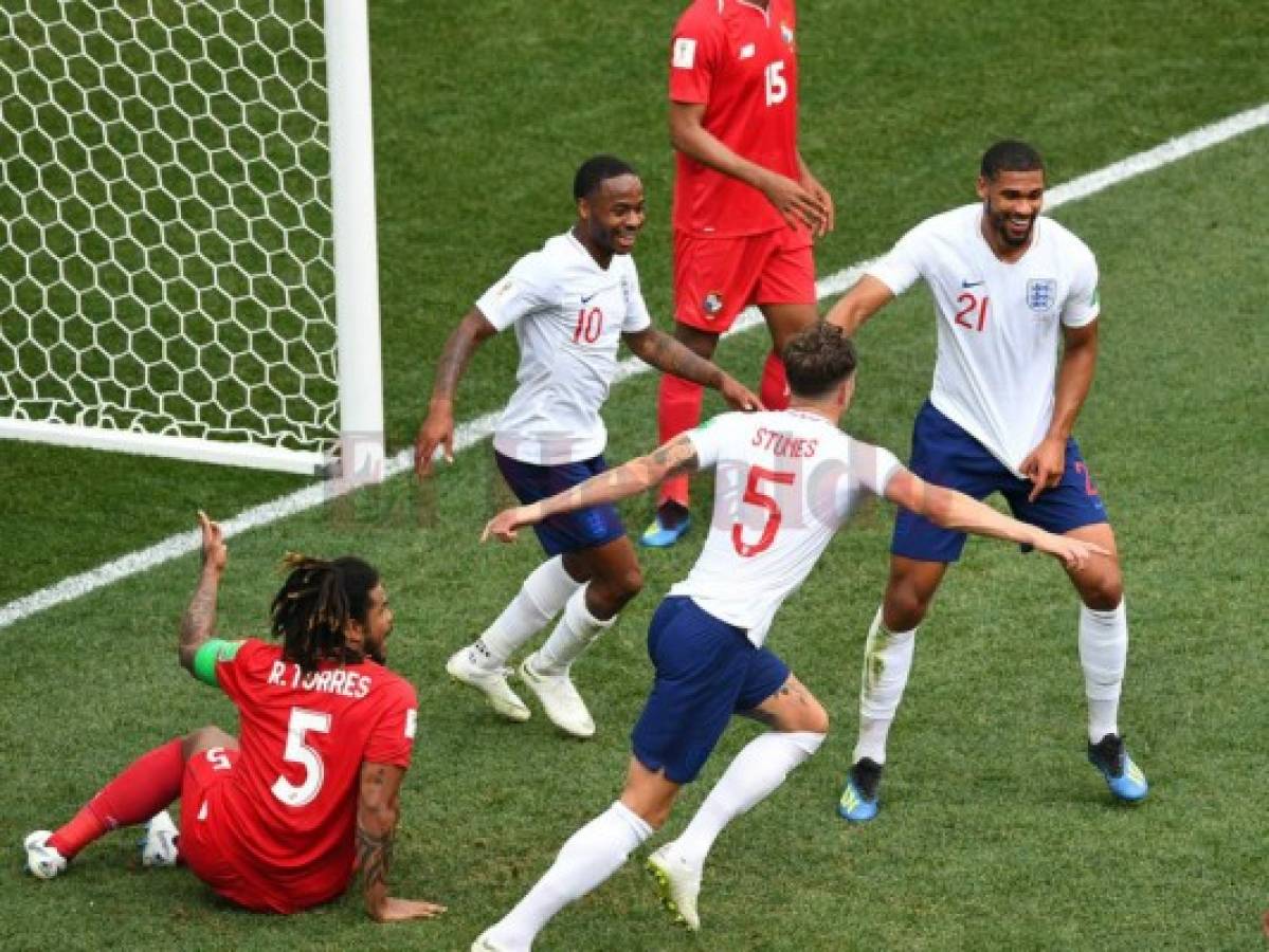 Inglaterra goleó 6-1 a Panamá que queda eliminada del Mundial de Rusia 2018