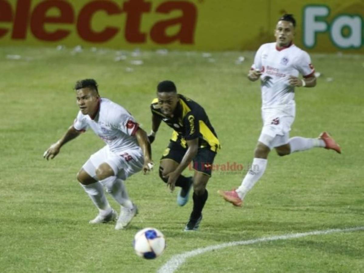 Real España empató 1-1 con Olimpia en el estadio Morazán