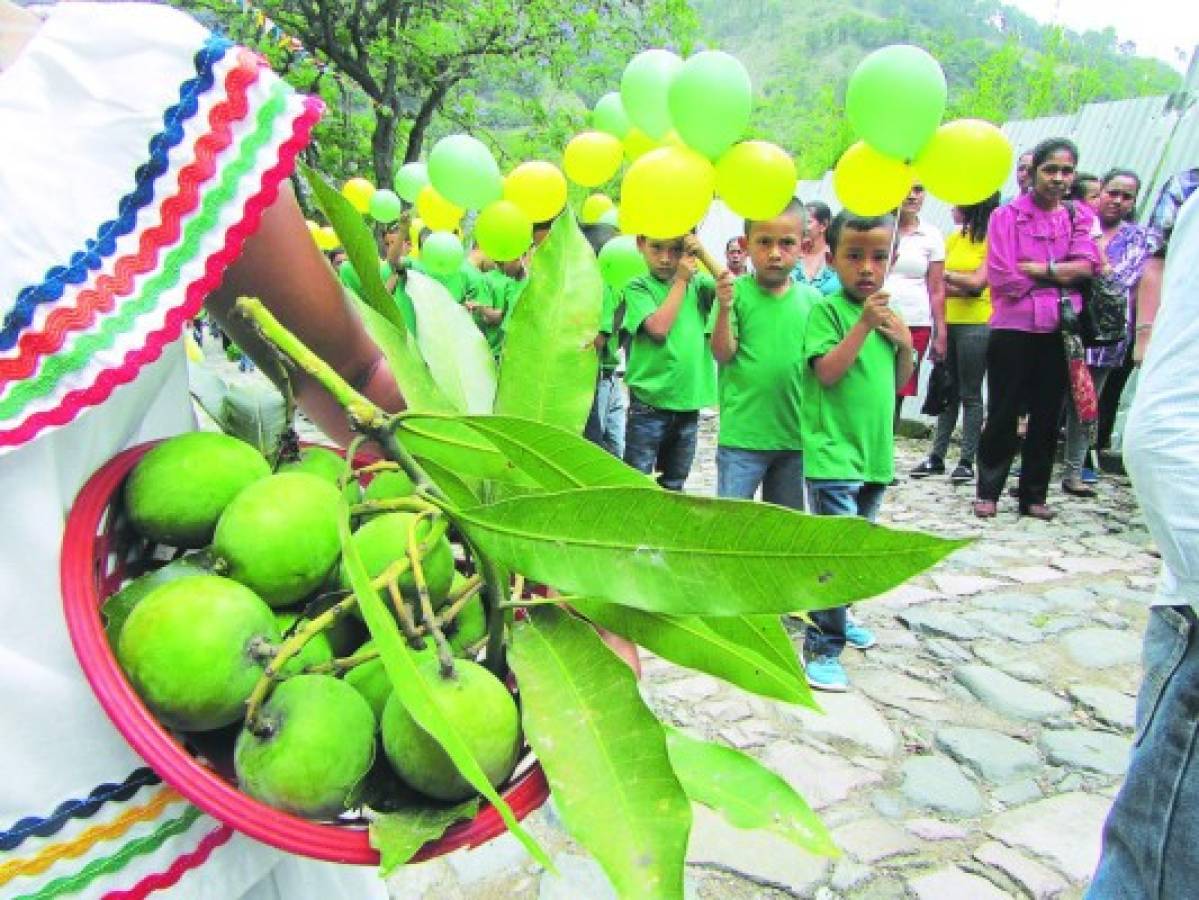 La feria del mango llena de color y sabor el municipio de Yuscarán