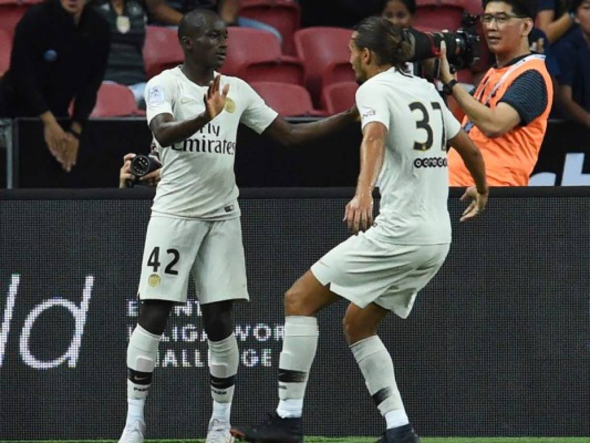 El París SG derrota al Atlético de Madrid en partido amistoso por 3-2