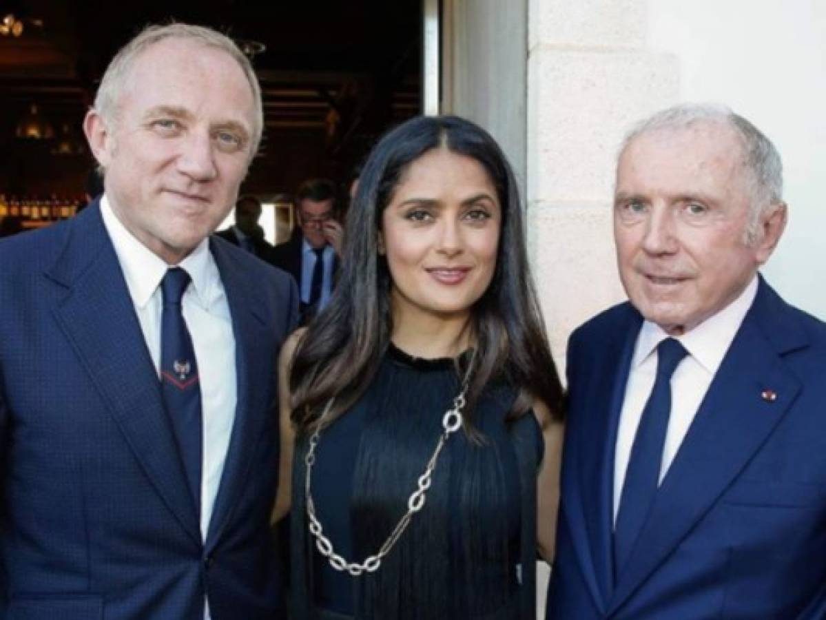 El mensaje de Salma Hayek tras la donación de su esposo a Notre Dame