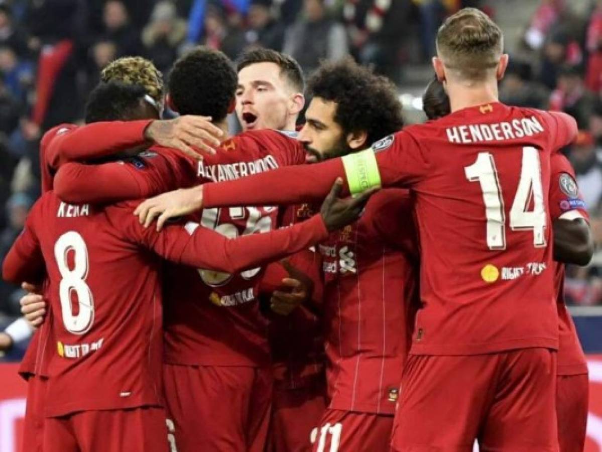 Liverpool somete a Salzburgo y avanza a los octavos de final