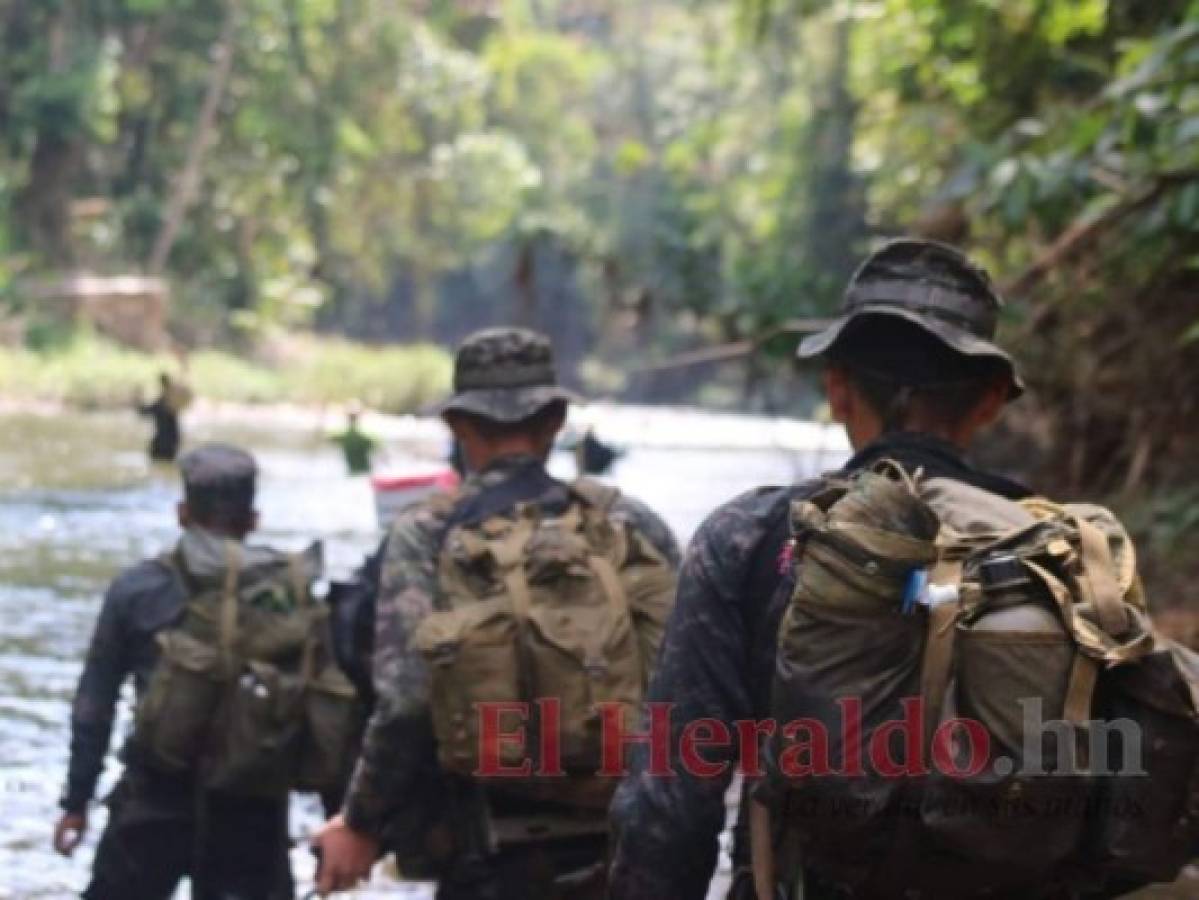 Las Fuerzas Armadas identificaron los puntos estratégicos de la carretera que serán destruidos. Foto: El Heraldo