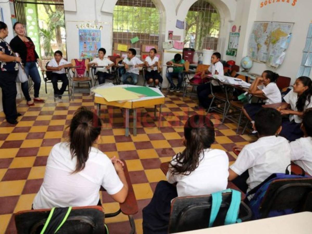 La hora clase aumentará en 6.41 lempiras para maestros de Honduras