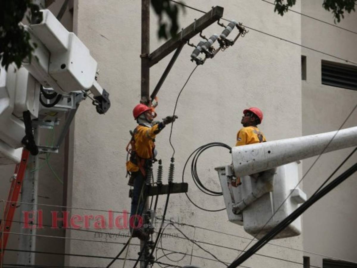 Zonas de la capital, San Pedro Sula y Olancho que no tendrán energía eléctrica este jueves 16 de mayo