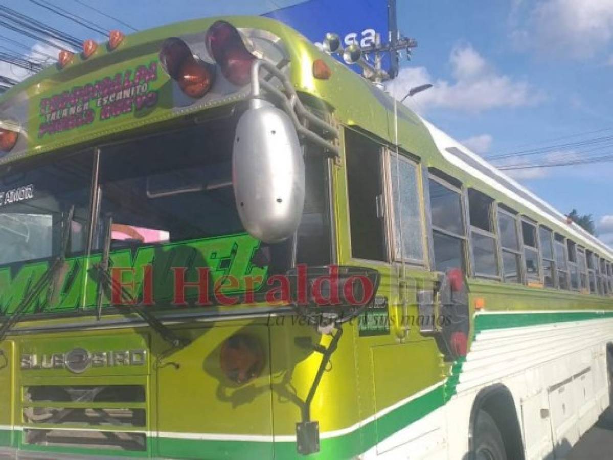 Enfrente de su hijo matan a conductor de bus en Comayagüela