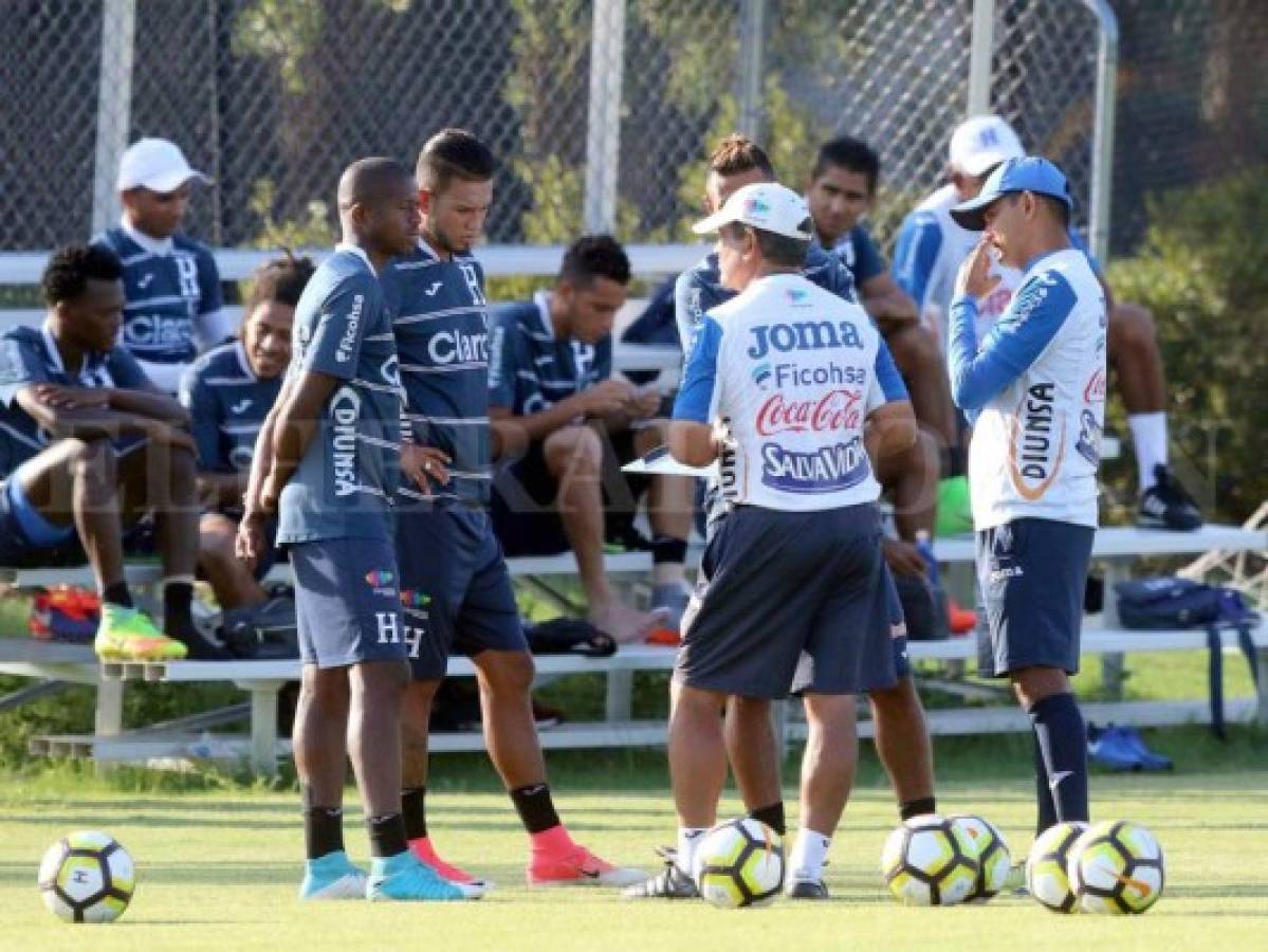 La Selección de Honduras ya entrenó con una sola idea en la cabeza: derribar a México