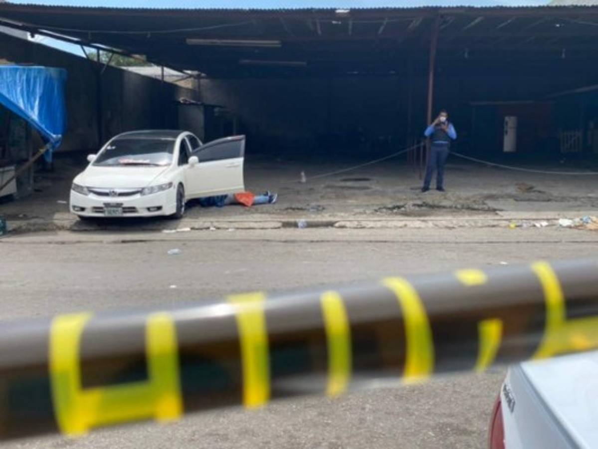 Acribillan a taxista en el barrio Concepción de San Pedro Sula