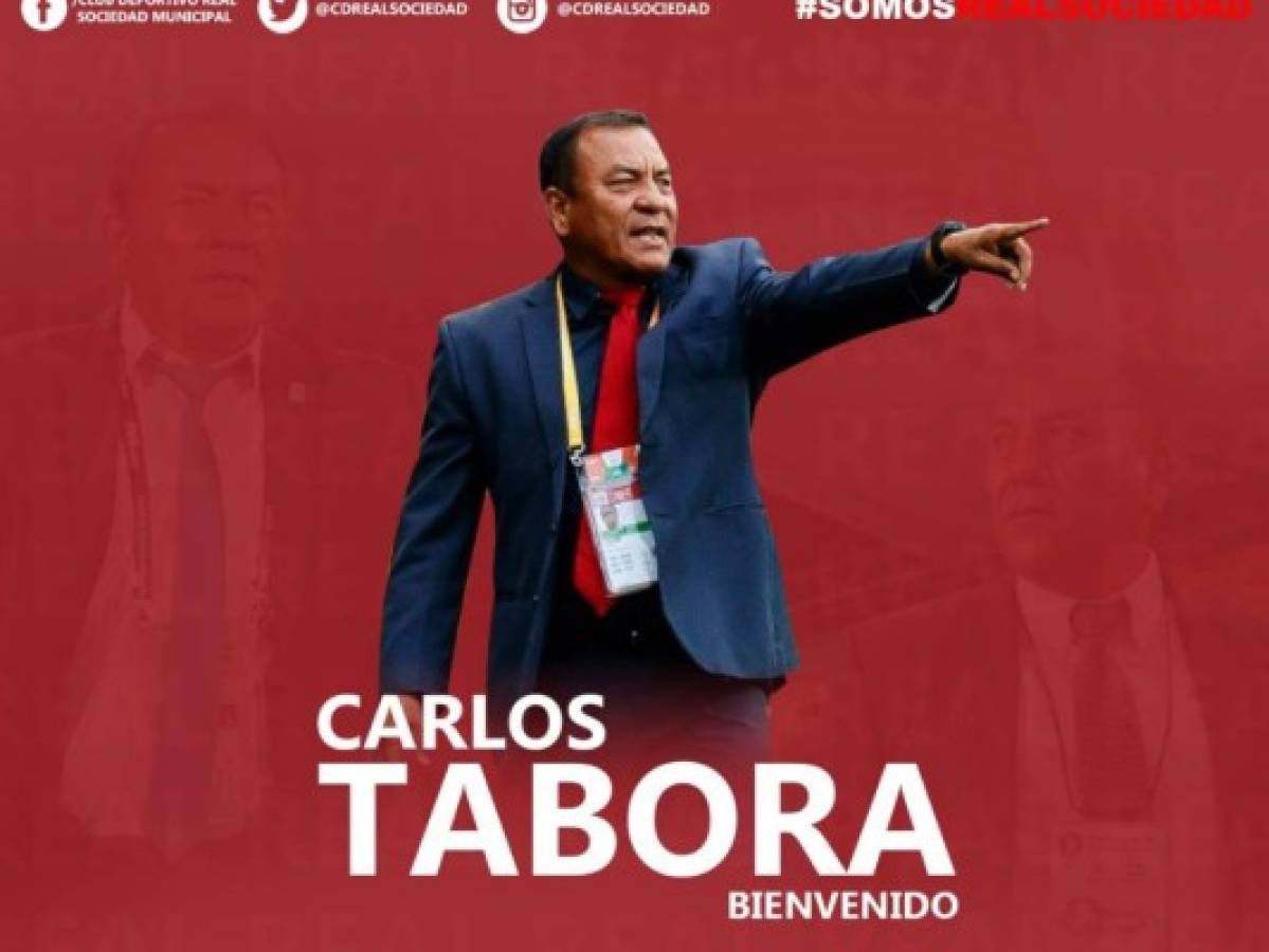 Carlos Tábora es el nuevo entrenador de Real Sociedad