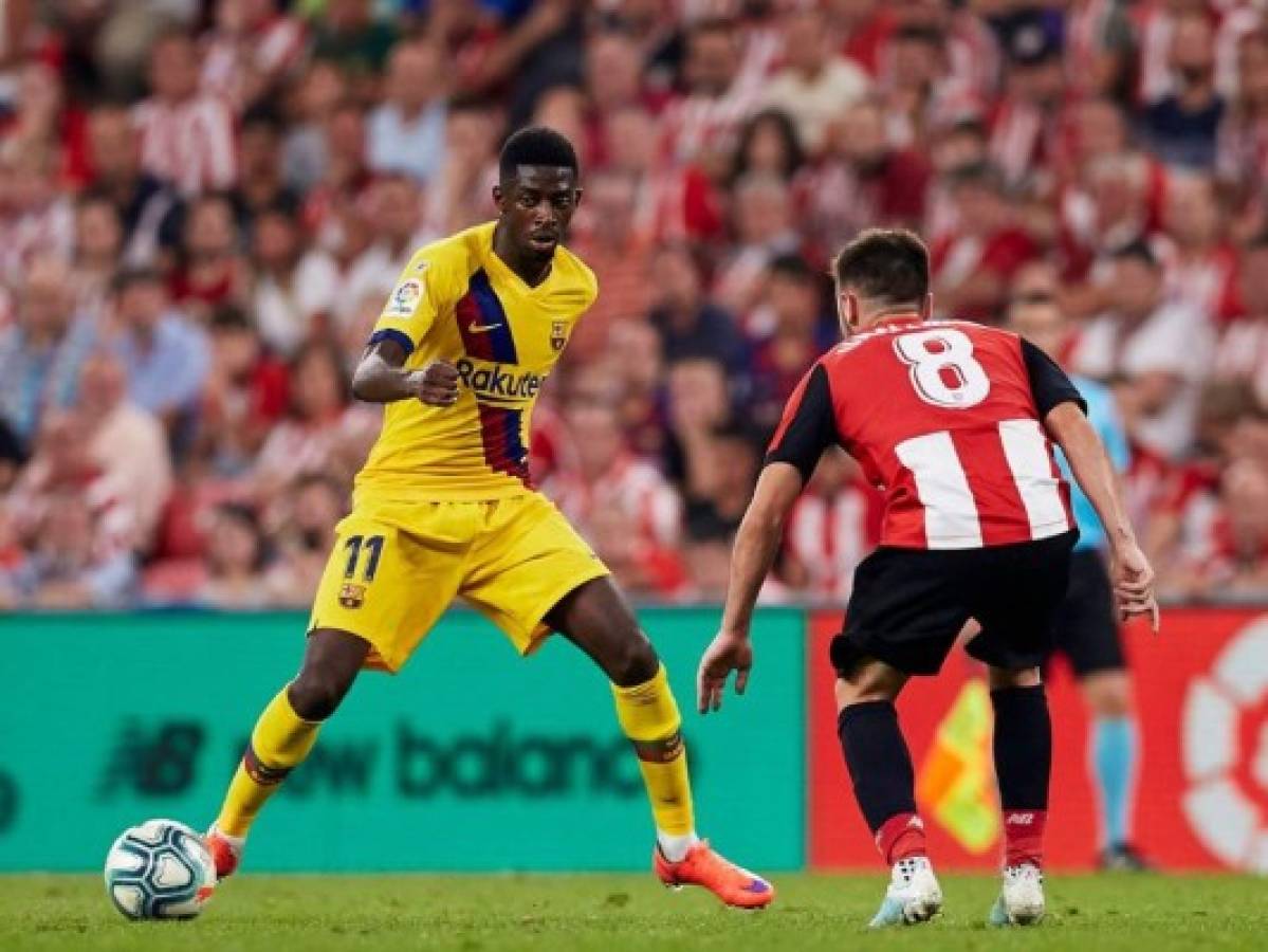 Barcelona pierde a Ousmane Dembélé cinco semanas por lesión