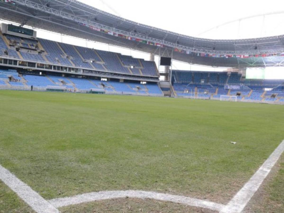 El Engenhão, listo para recibir a Honduras en Río