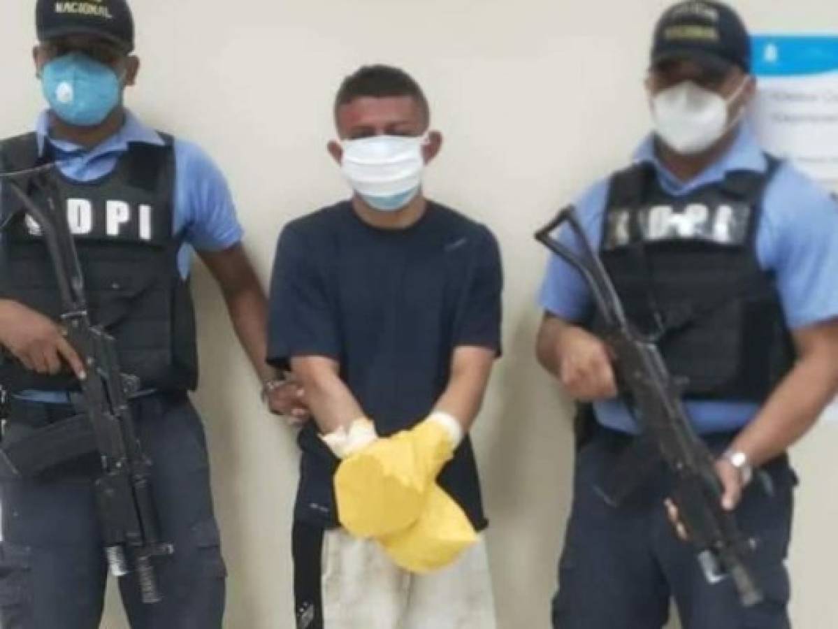 Capturan al 'Chupito' supuesto asesino de subinspector en Chamelecón