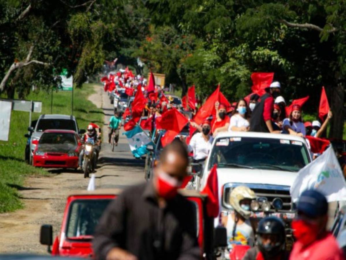 Xiomara Castro, Nasry Asfura y Yani Rosenthal recorrieron Honduras con sus promesas de campaña (Fotos)