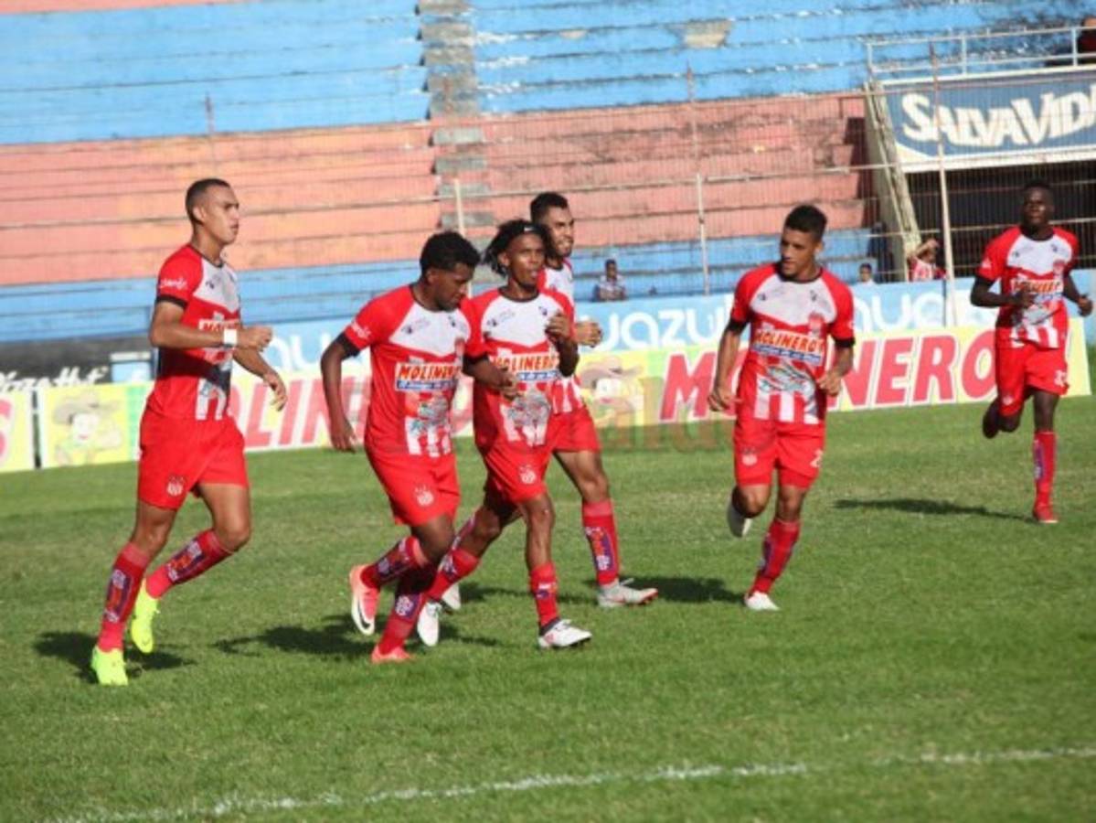 Real España empata 2-2 ante Vida en la jornada 17