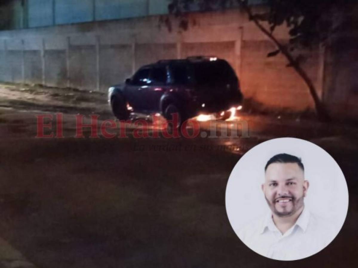 Investigan si carro quemado en San Pedro Sula está vinculado con rapto de Antonio Brevé