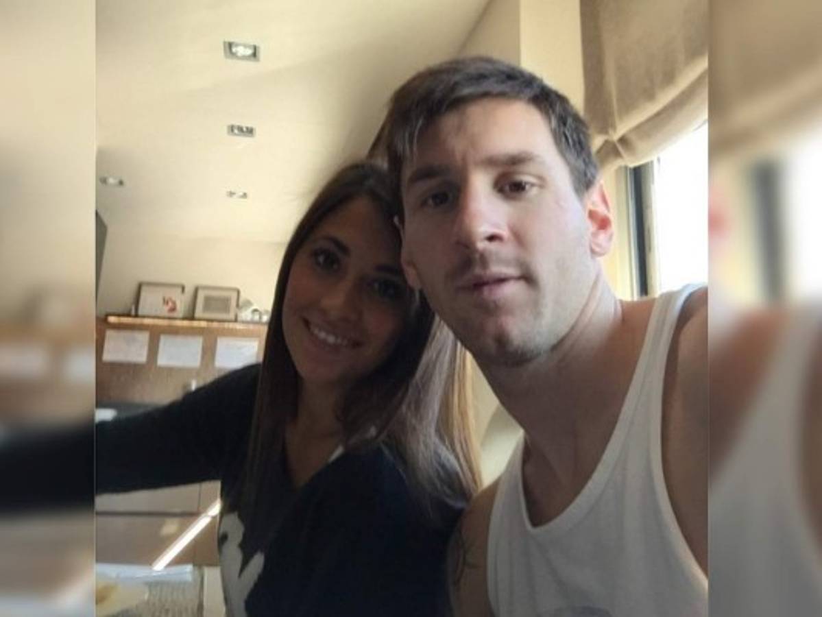 FOTO: El tierno regalo de Antonella a Messi