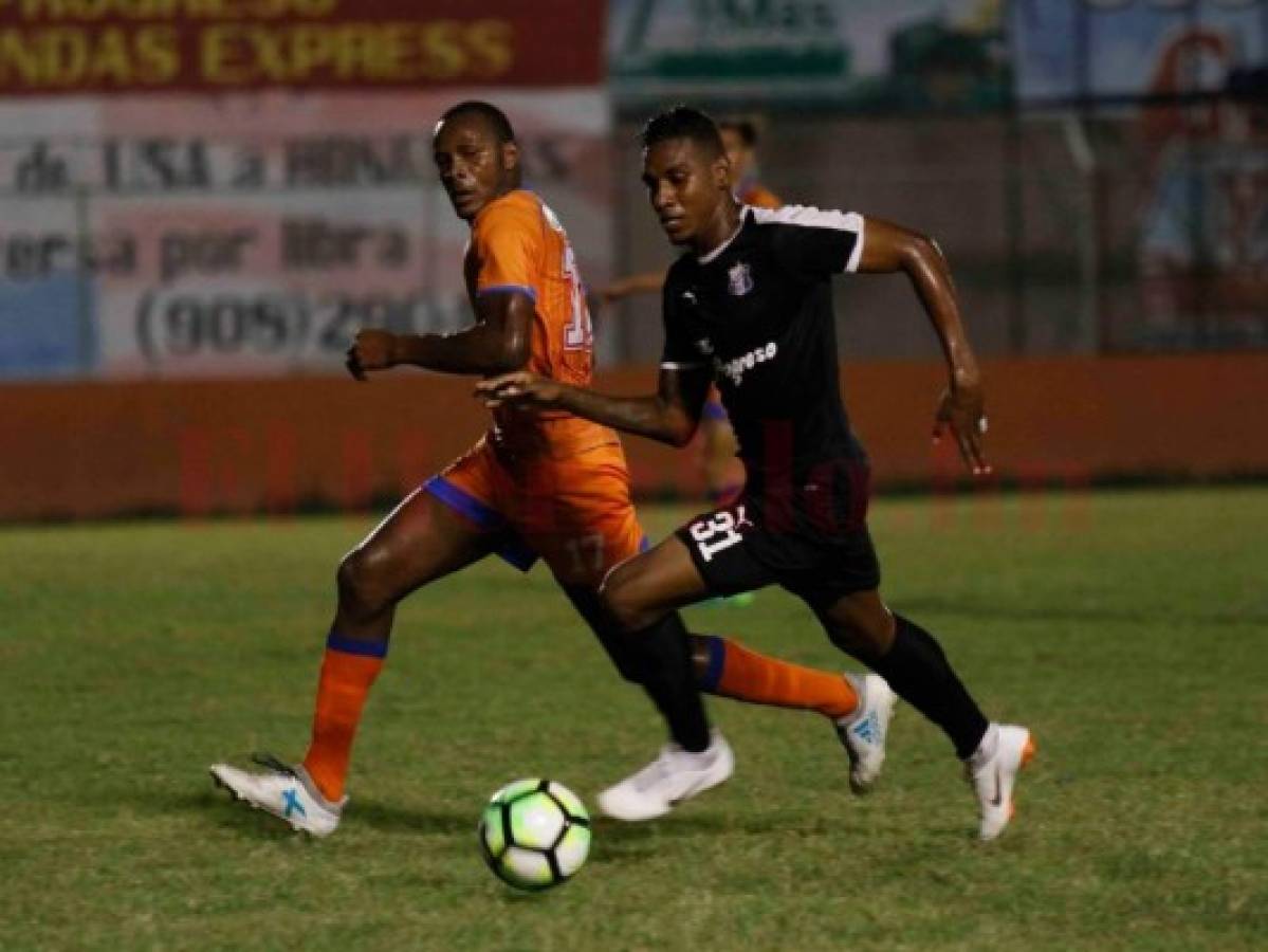 Honduras de El Progreso gana 2-1 a los Lobos de la UPNFM en el estadio Micheletti