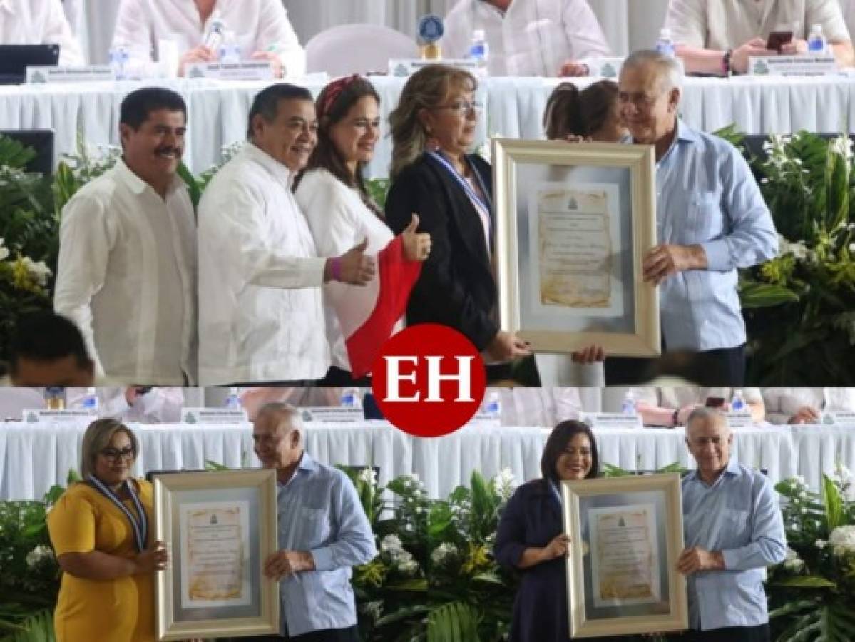 Congreso entrega premio a Excelencia y Dedicación Docente en Choluteca