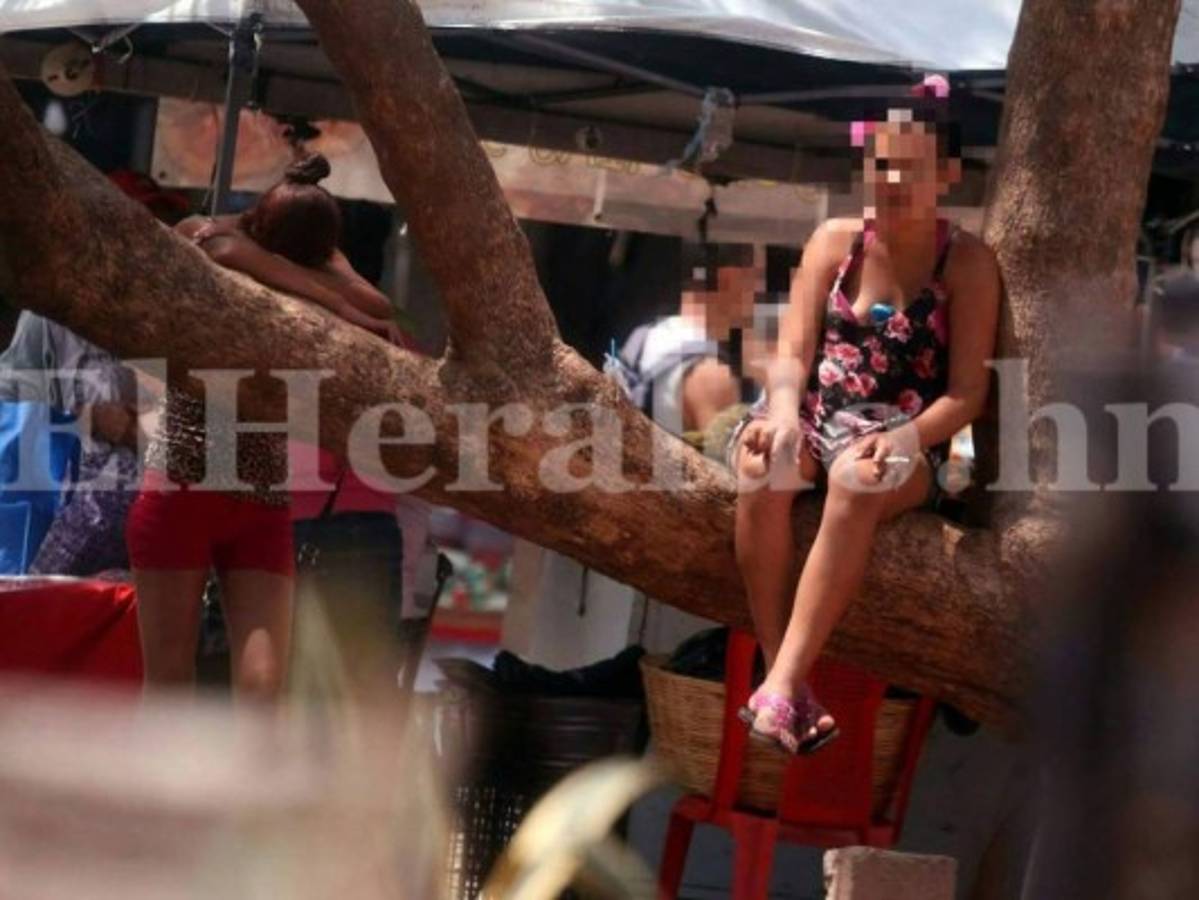 El centro de Tegucigalpa abraza la prostitución