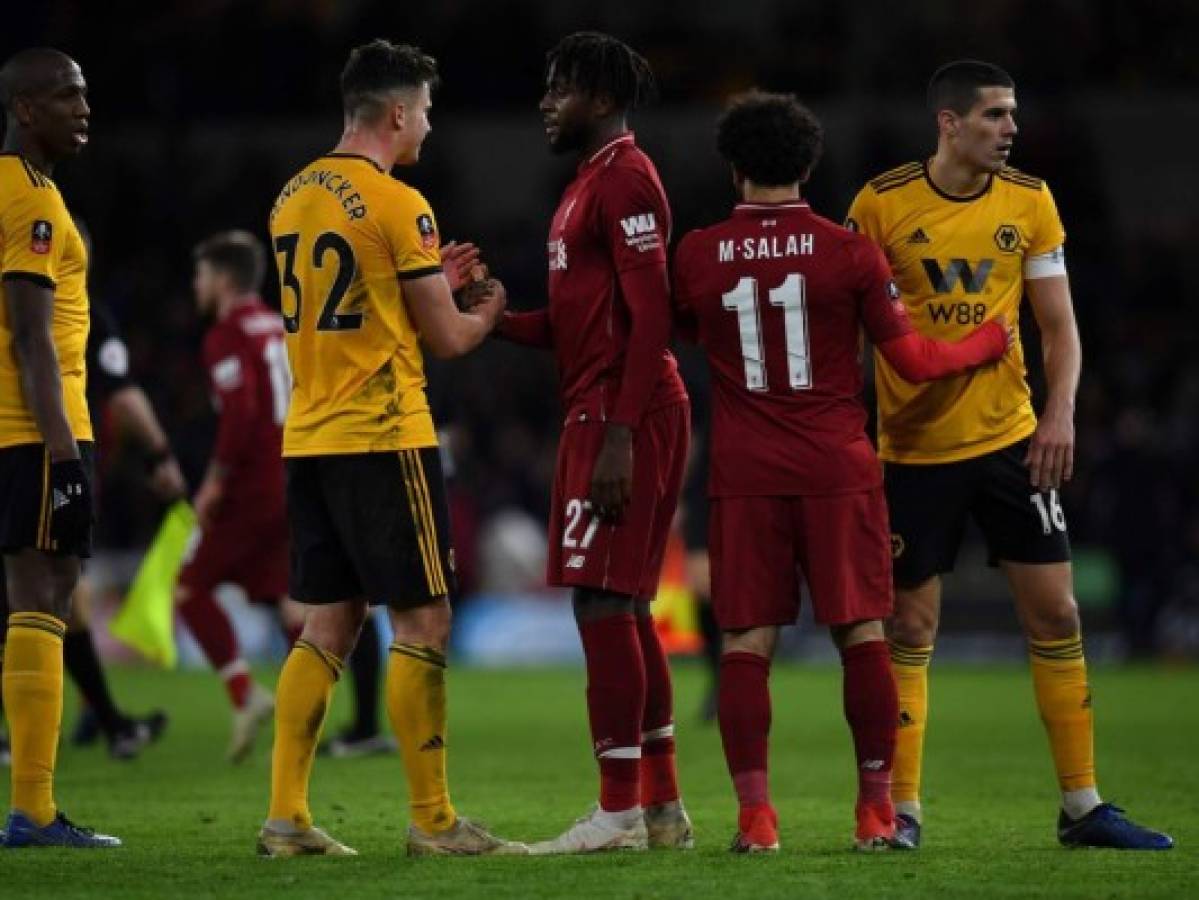 Liverpool tropieza en Wolverhampton y queda fuera de la FA Cup