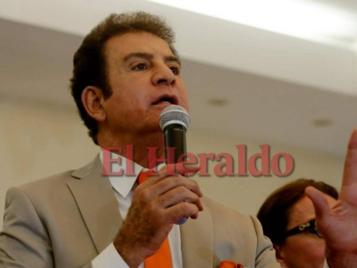 Salvador Nasralla llama a sus simpatizantes a defender los votos