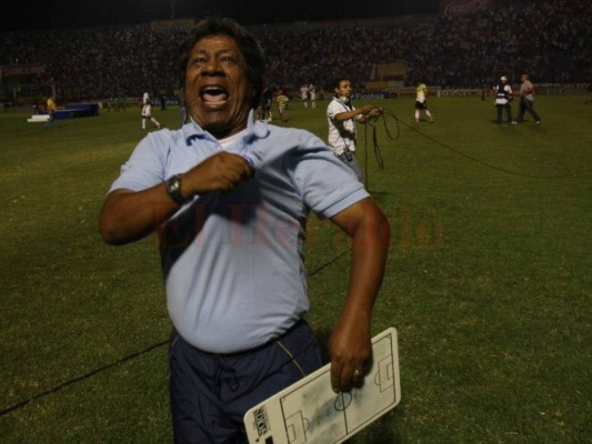 Ramón Maradiaga aclaró que el último título que ganó con Motagua, no se lo gritó a la directiva de Olimpia, sino a un aficionado que le gritó todo el partido. Foto: Marvin Salgado / El Heraldo.