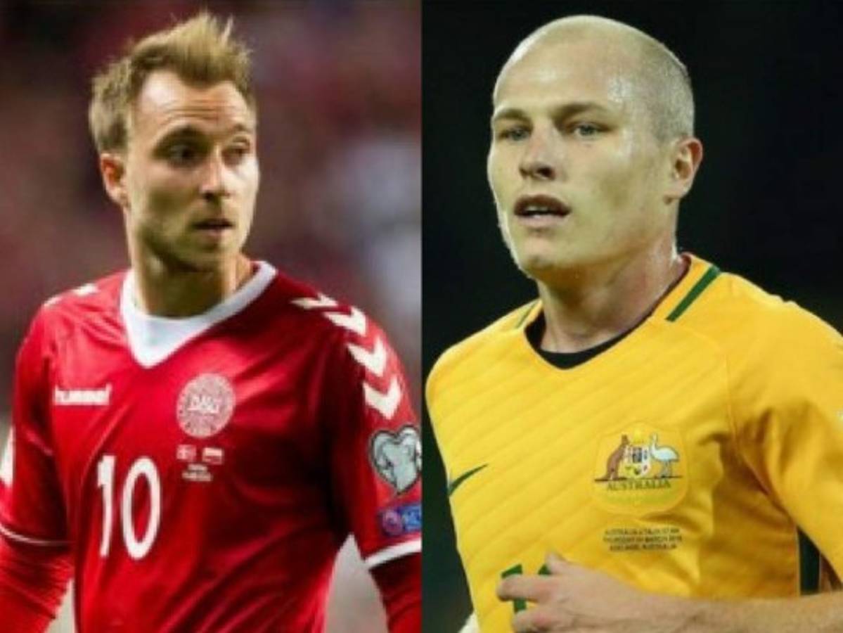 Dinamarca empata 1-1 ante Australia por el Grupo C del Mundial Rusia 2018