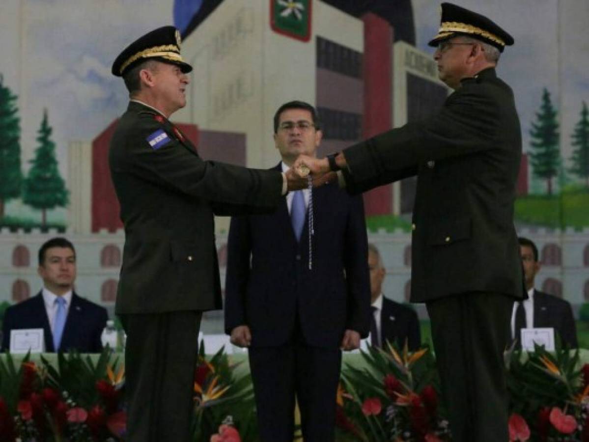 Ponce Fonseca asume las riendas de las Fuerzas Armadas de Honduras hasta 2019