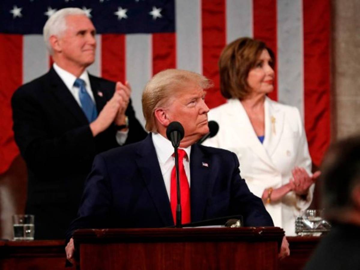 Sin mencionar el juicio político, Trump brindó discurso del Estado de la Unión 2020