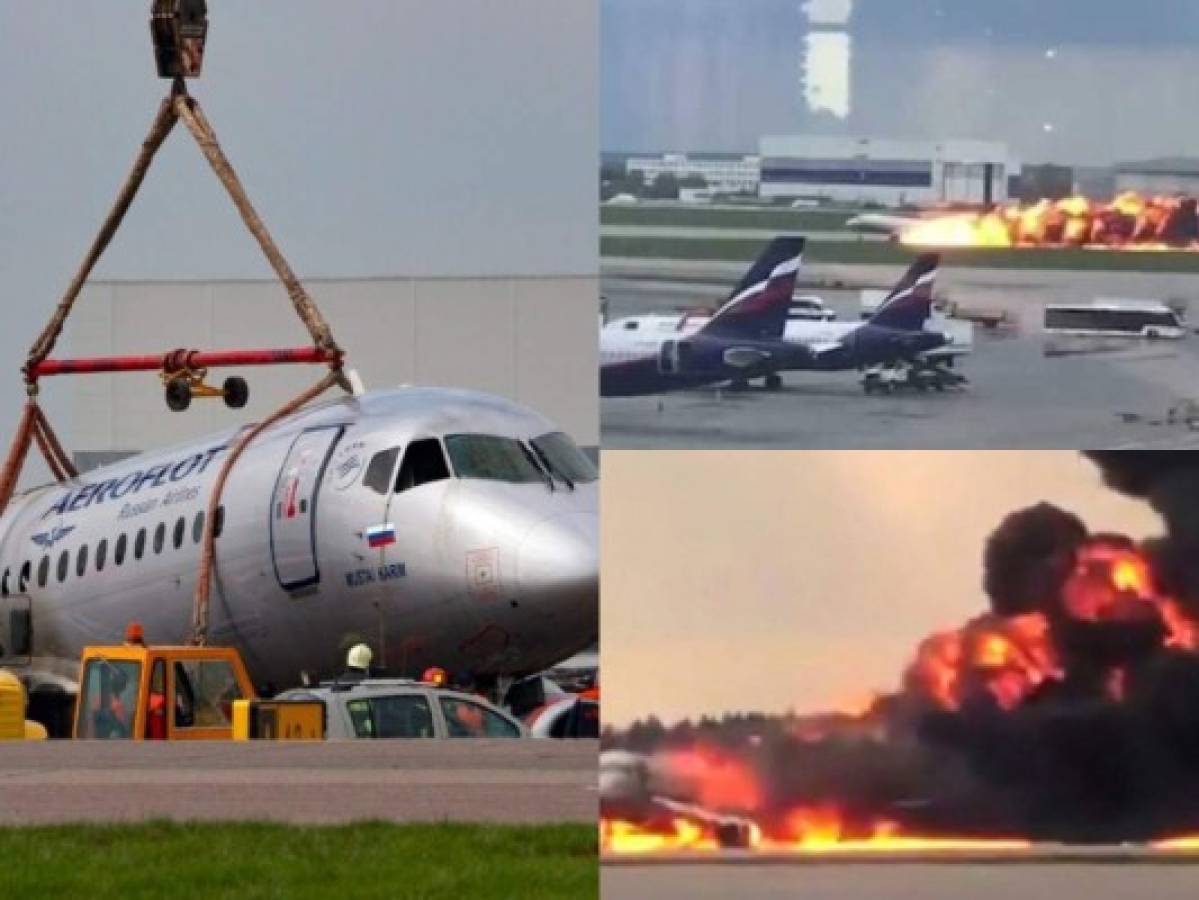 Piloto apunta a un rayo como causa del accidente de avión ruso