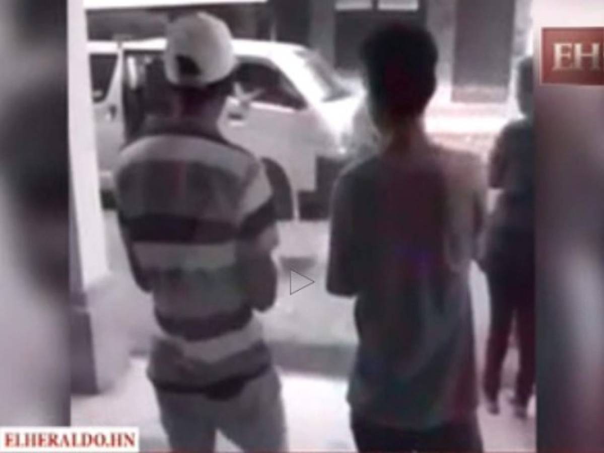 VIDEO: Captan asalto a microbus en San Pedro Sula