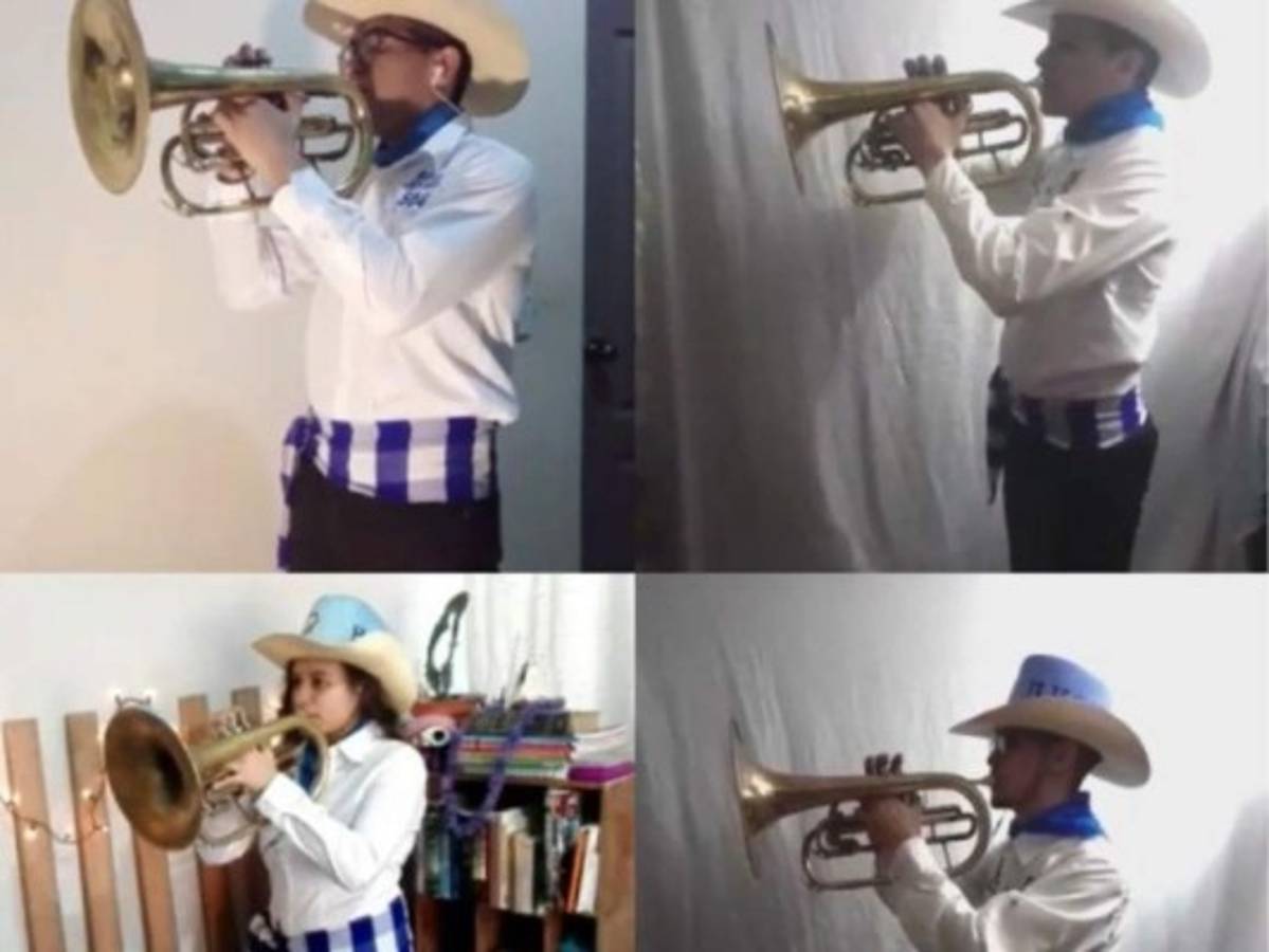 Banda Juvenil 504 conquista el escenario virtual