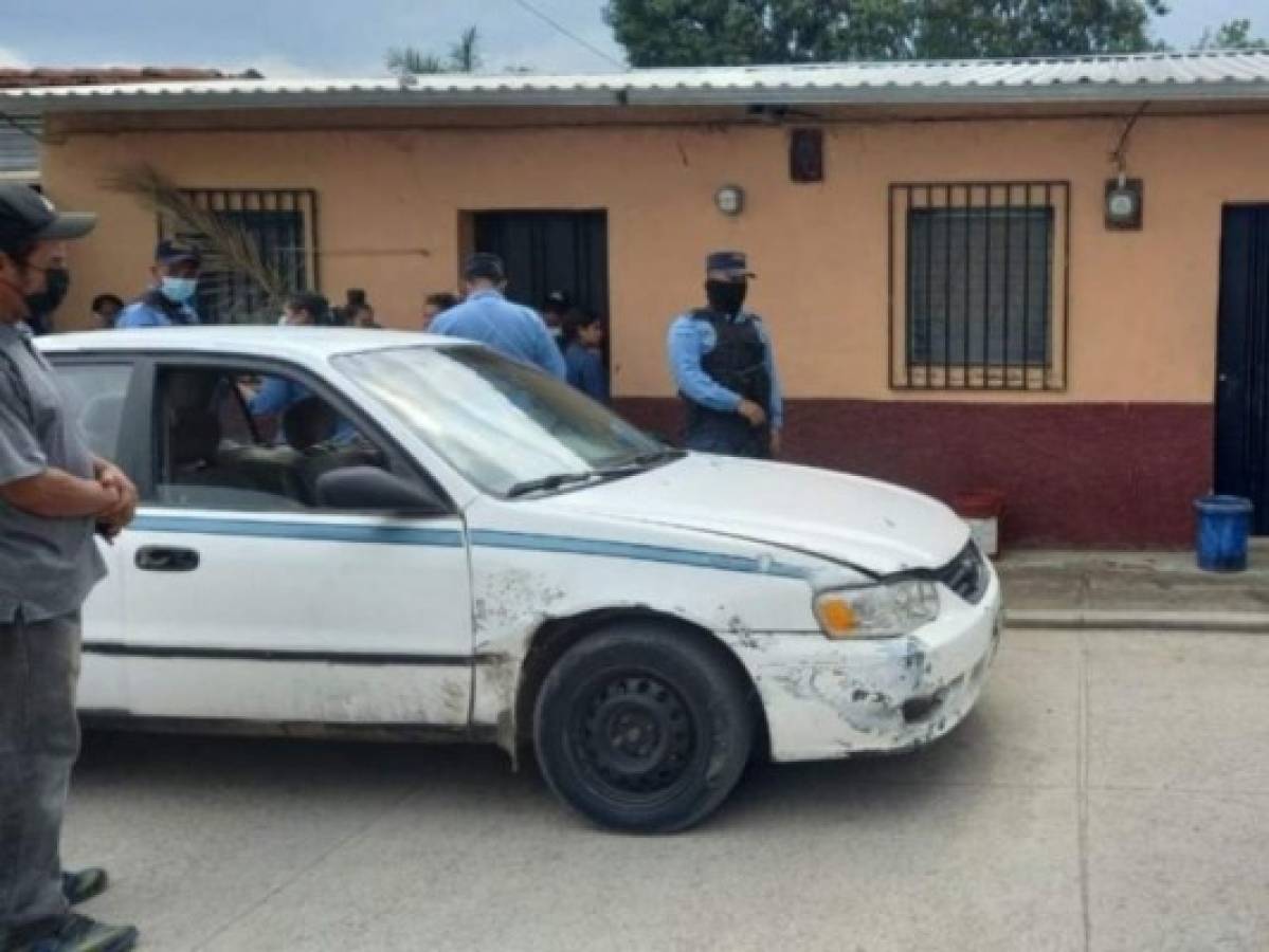 Acribillan a taxista cuando almorzaba en Comayagua  