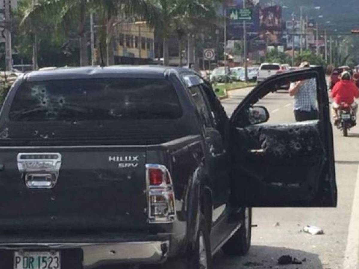 Fuerte tiroteo deja tres muertos en el bulevar Roberto Micheletti de San Pedro Sula