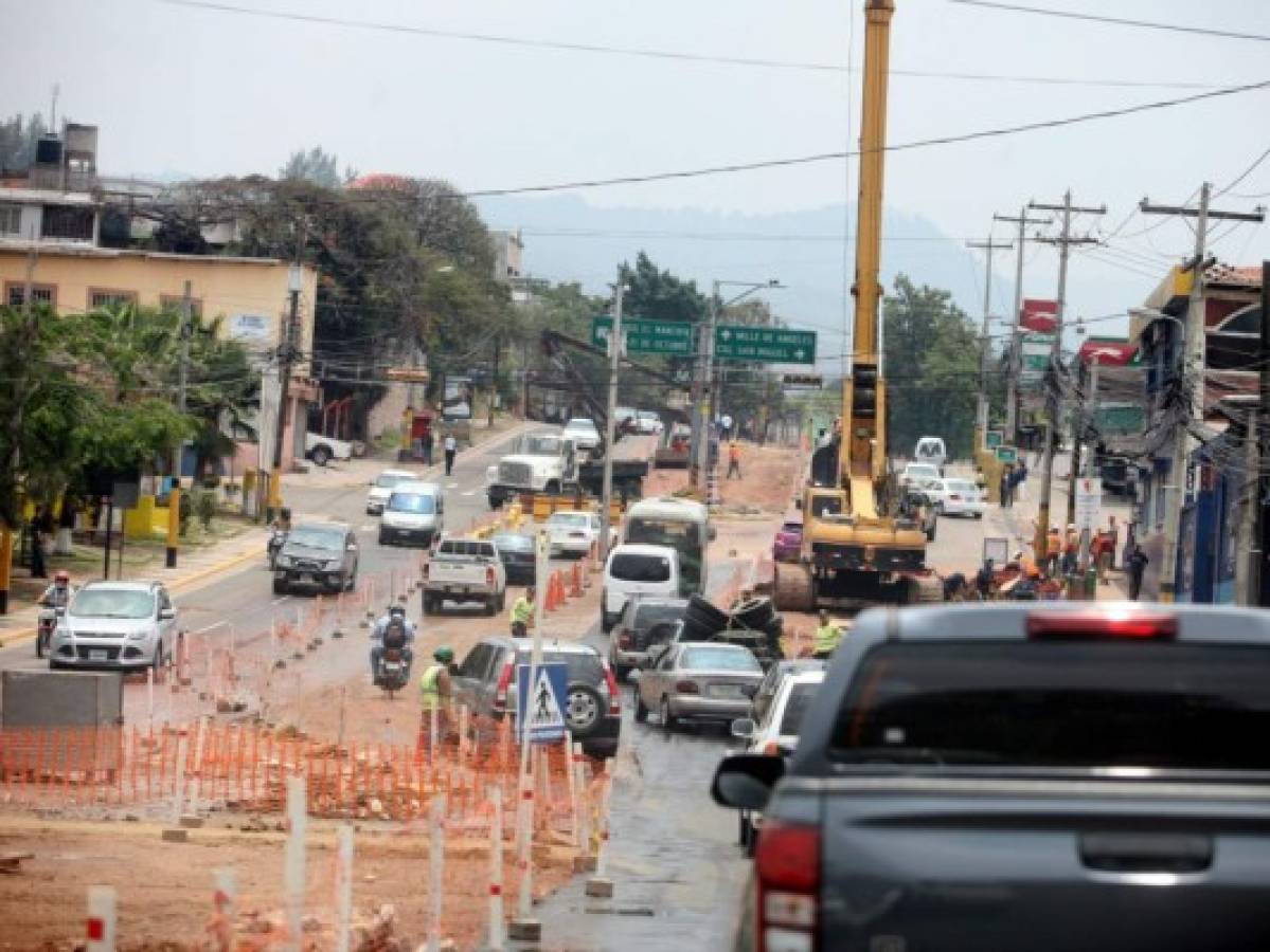Alcaldía Rehabilitará 1.6 kilómetros de calle del bulevar Los Próceres