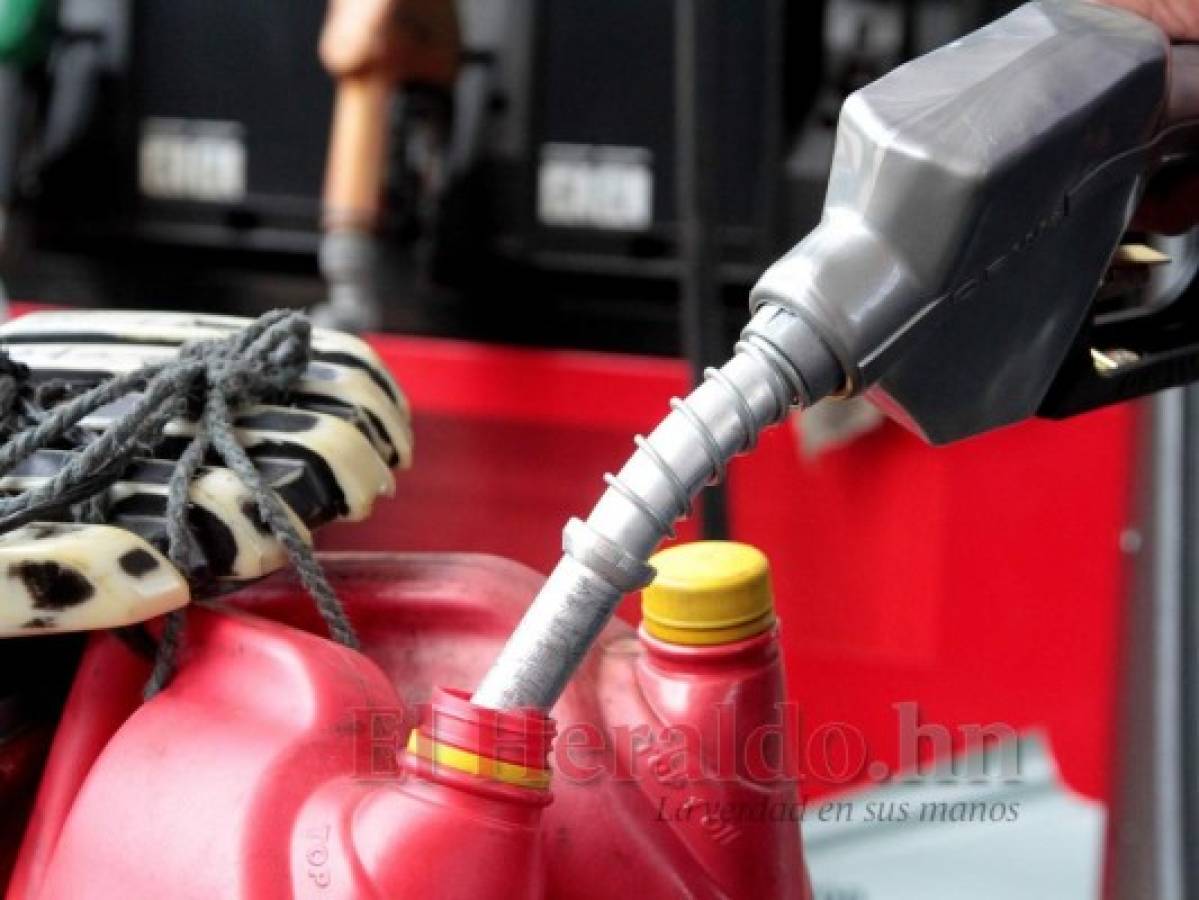 Carburantes han subido entre 1.63 y 2.87 lempiras