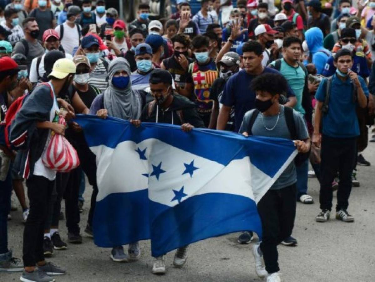 Reanudan el retorno terrestre de migrantes hondureños