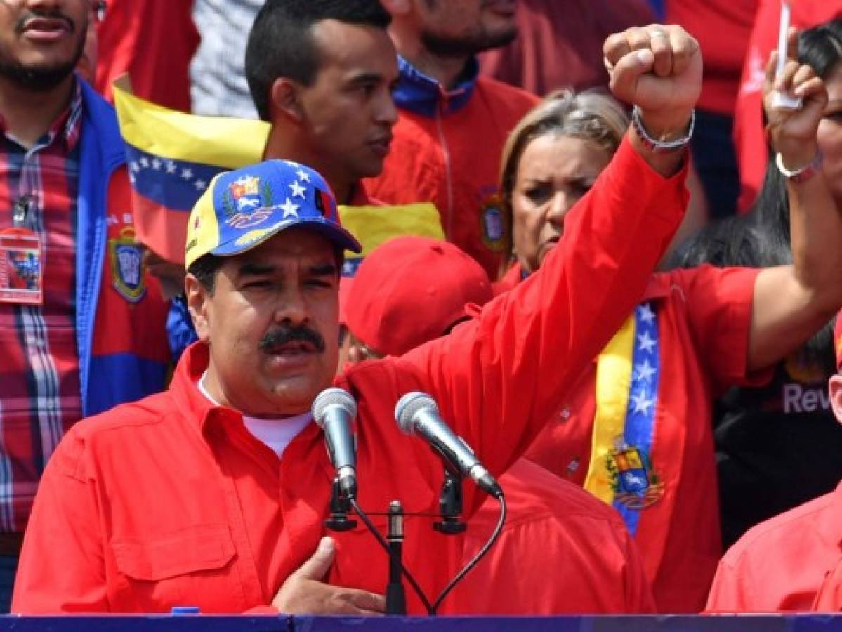 Maduro reapareció en plaza pública tras seis meses de ausencia