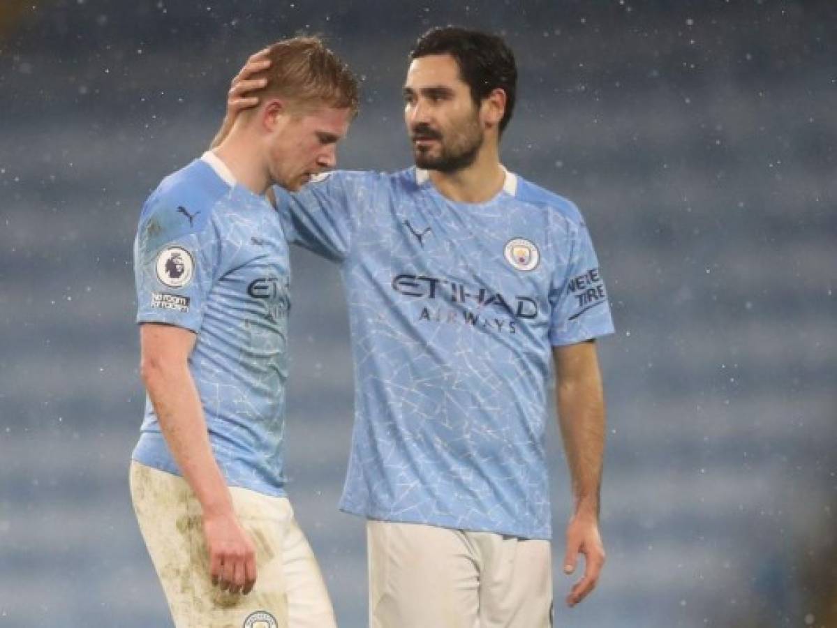 Kevin De Bruyne estará de baja entre cuatro y seis semanas