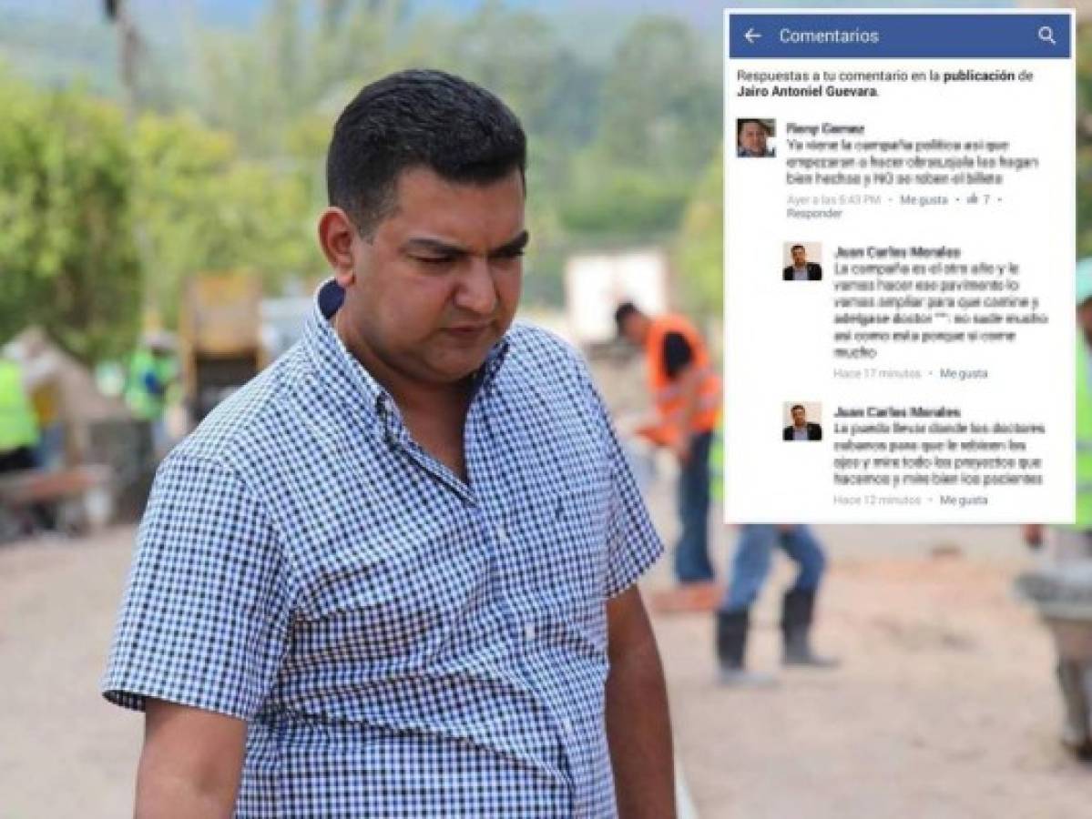 Le llueven críticas al alcalde de Siguatepeque por polémico comentario