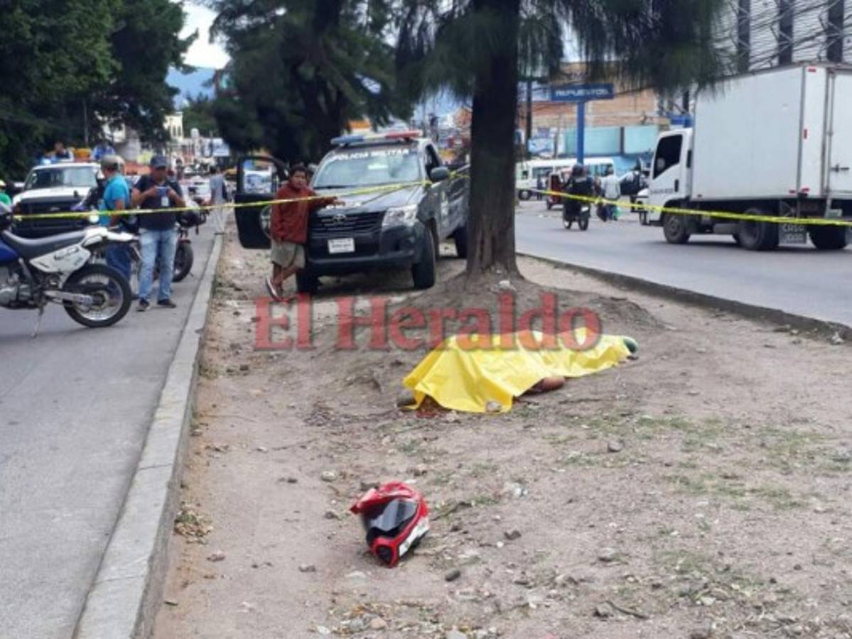 Motociclista corrió por su vida para evitar los disparos