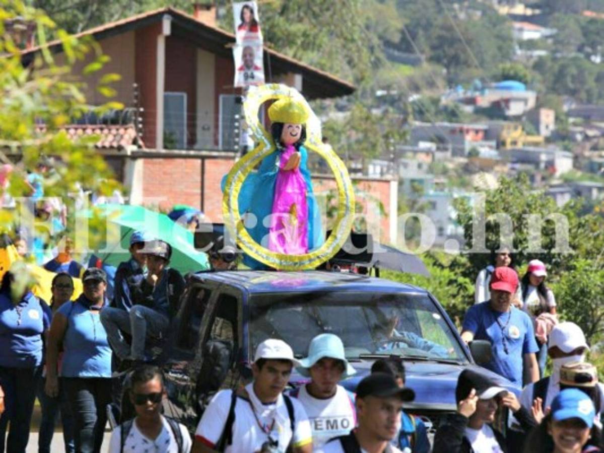 Honduras: Jóvenes emprenden una peregrinación desde El Hatillo hasta la Basílica de Suyapa