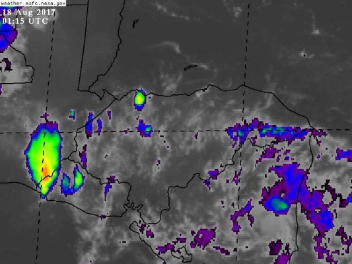 Siete departamentos de Honduras en alerta verde por Tormenta Tropical Harvey